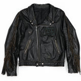 FRINGE LEATHER JACKET