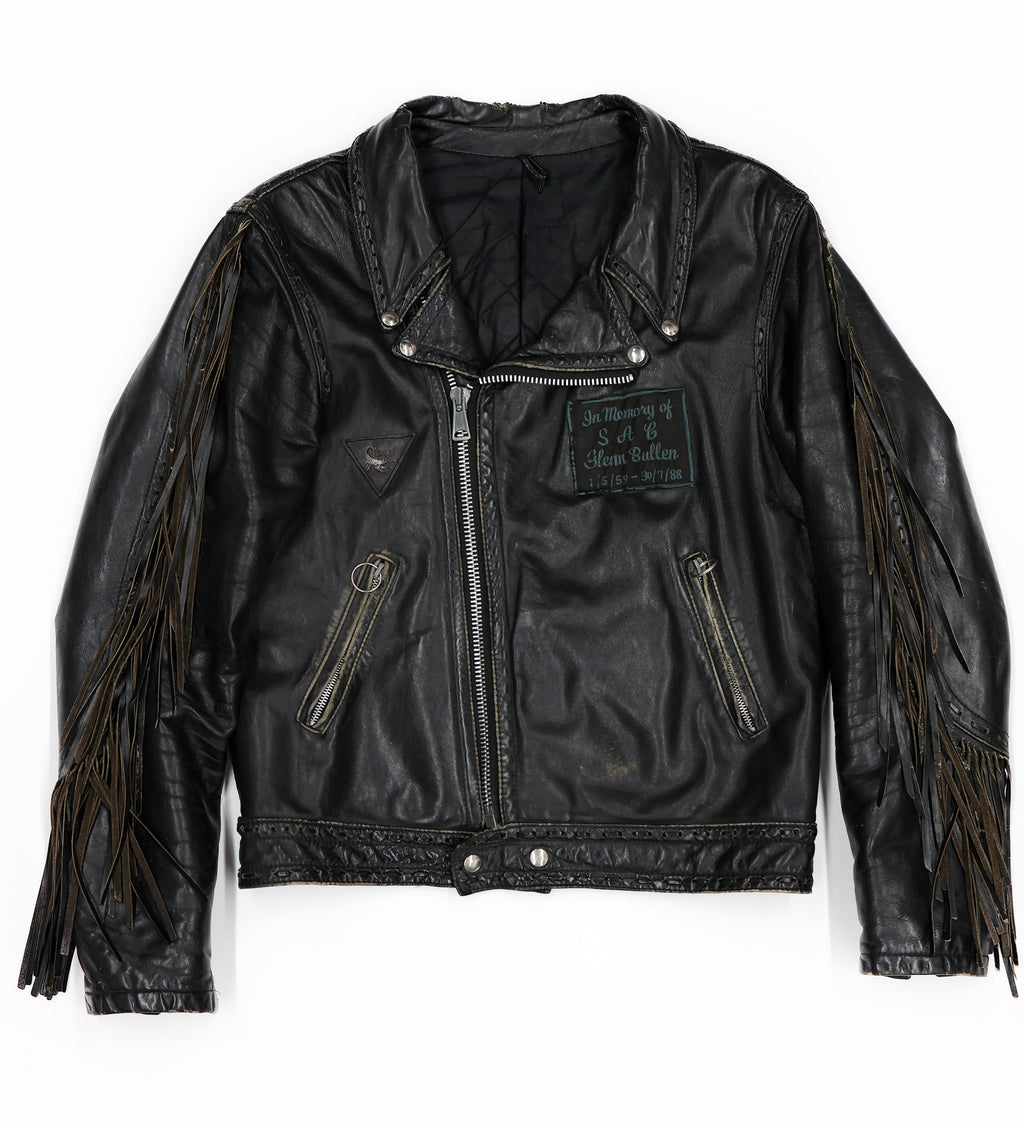 FRINGE LEATHER JACKET