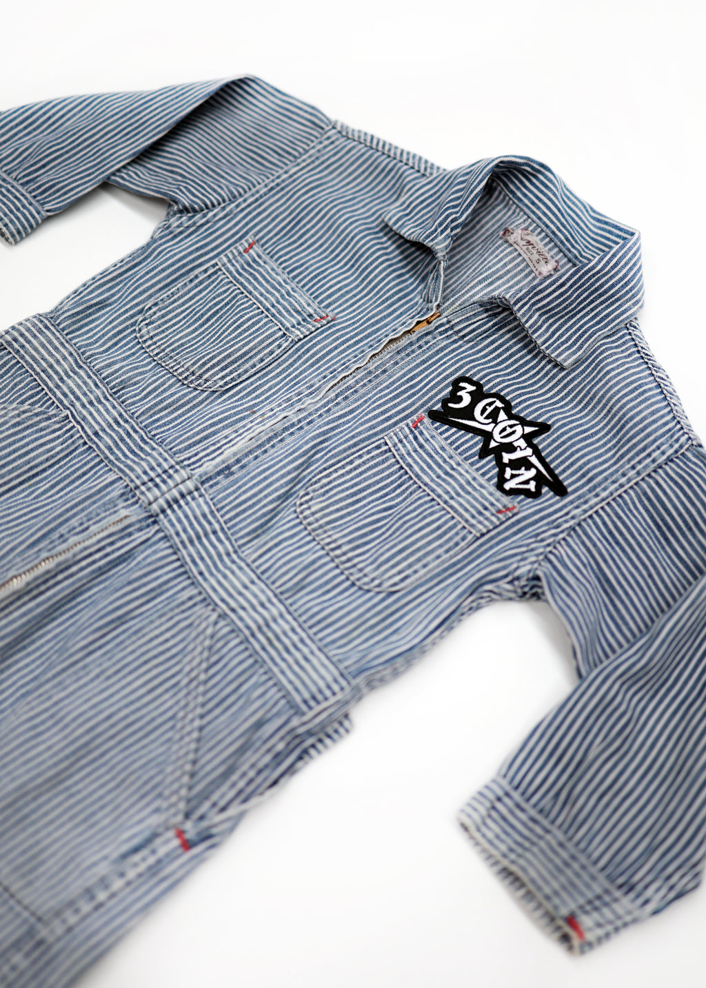 PINSTRIPE COVERALLS