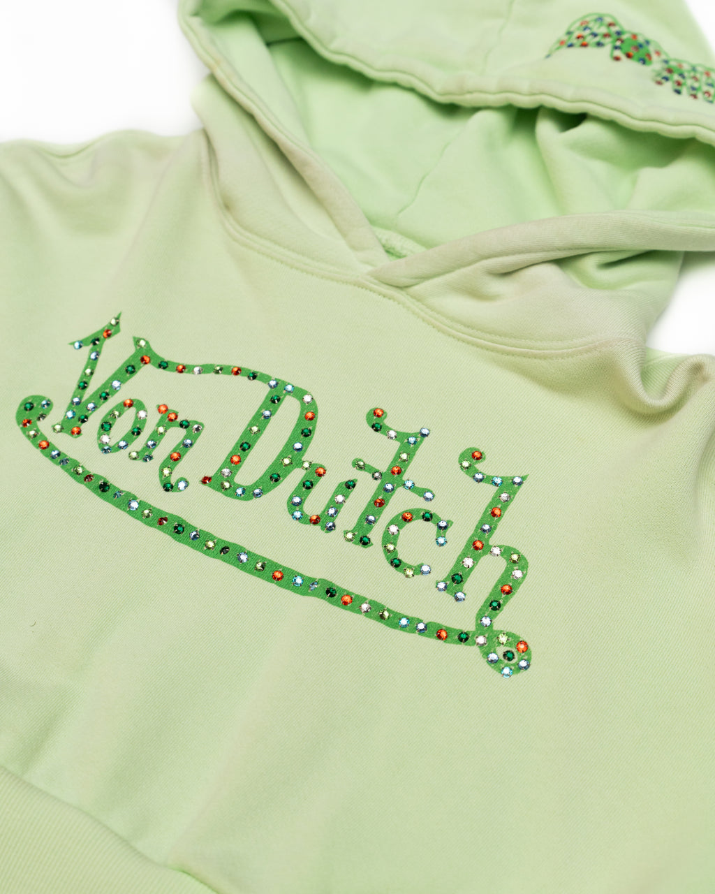 Von Dutch cropped Hoodie
