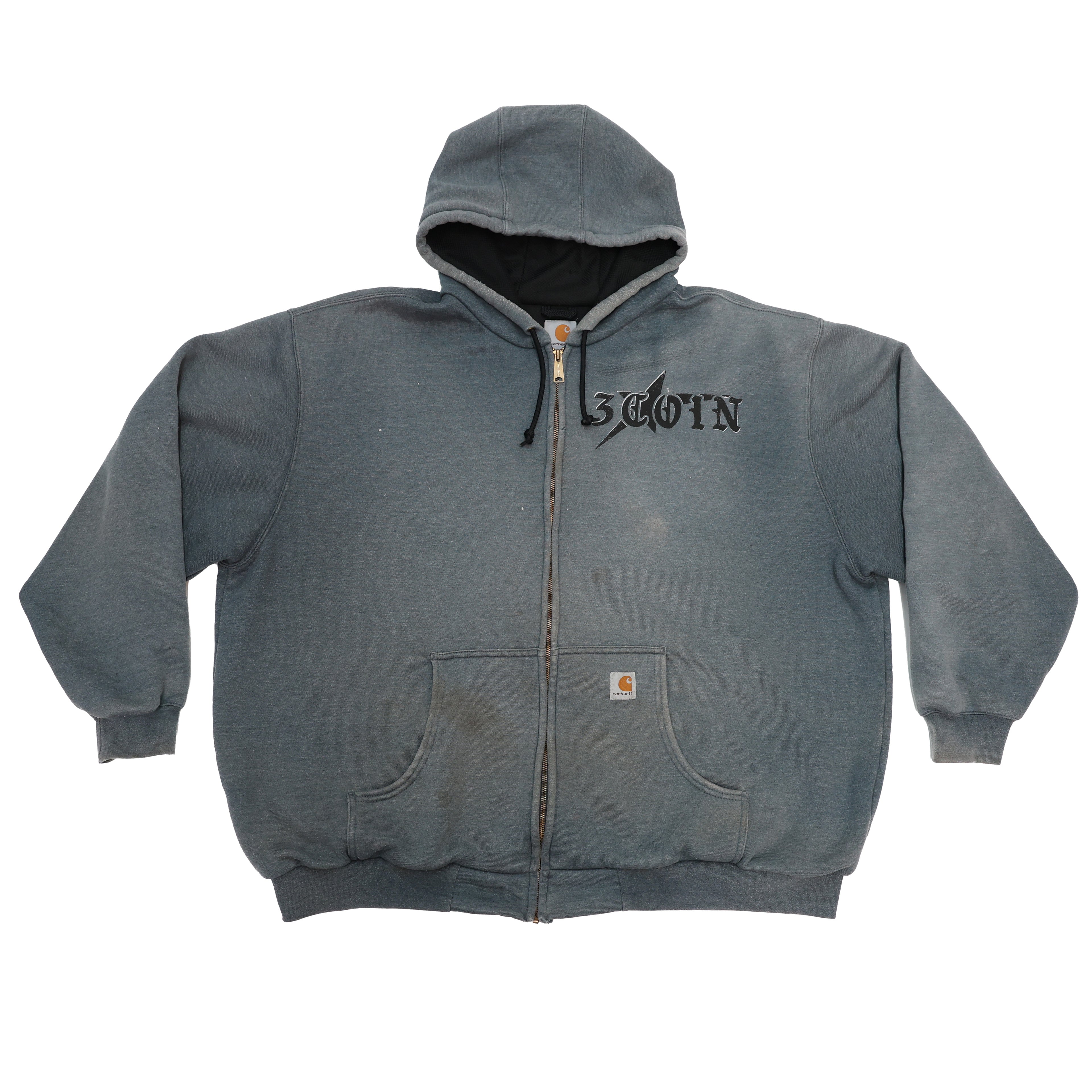 SUN FADED CARHARRT ZIP-UP JACKET