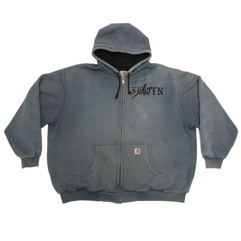 SUN FADED CARHARRT ZIP-UP JACKET
