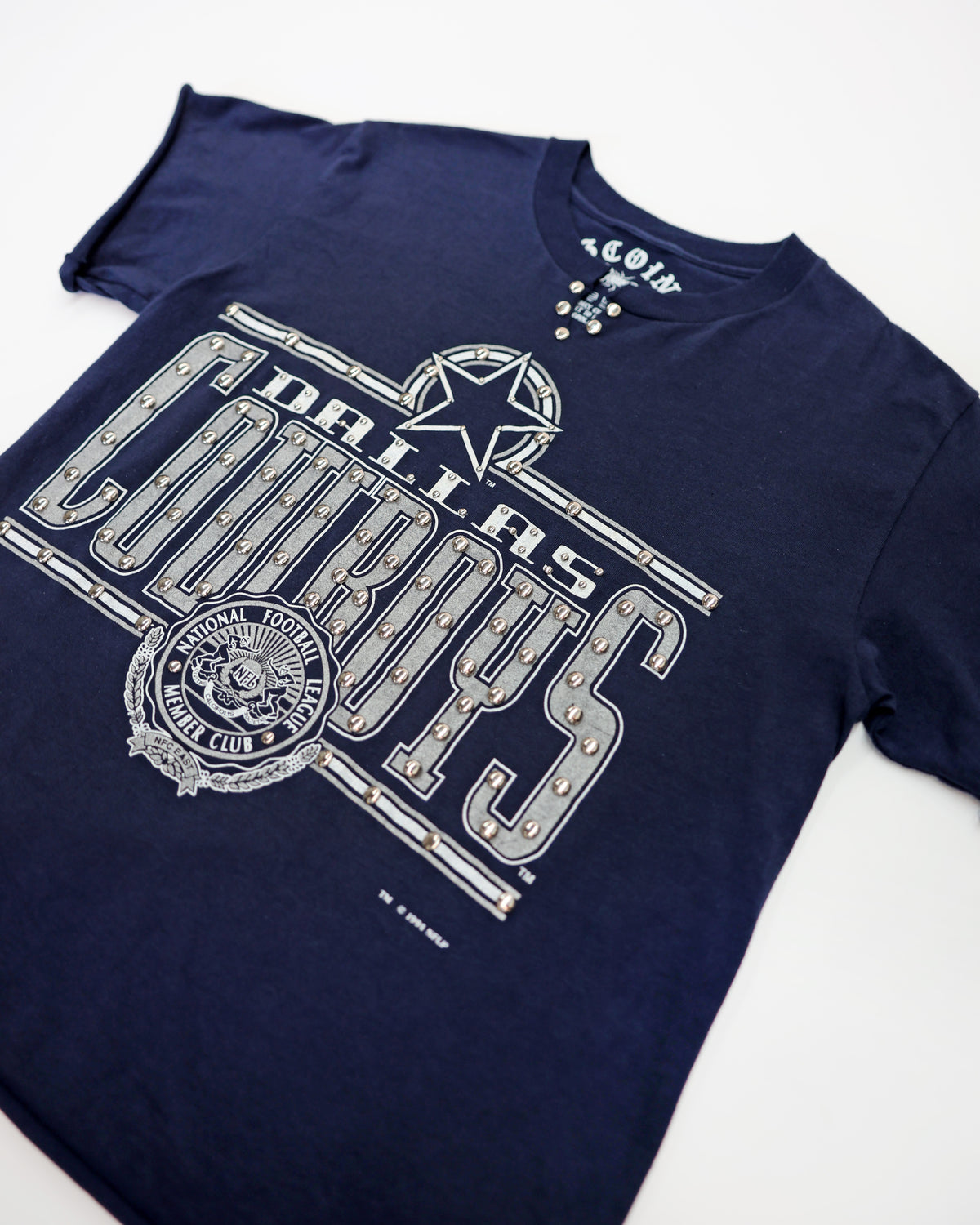 STUDDED COWBOYS T-SHIRT