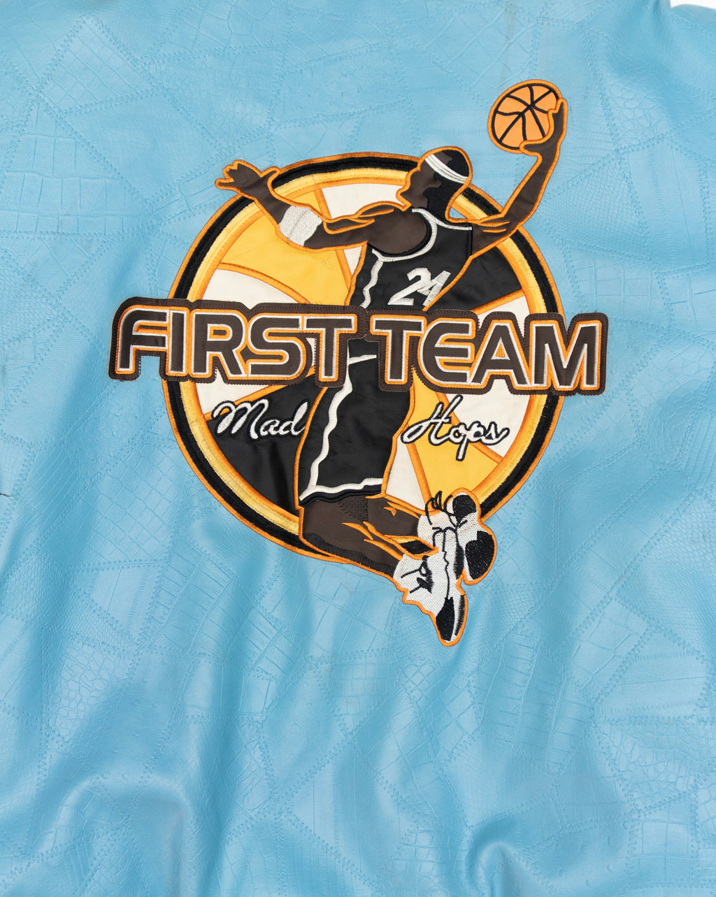 First Team Basketball NBA Leather Jacket
