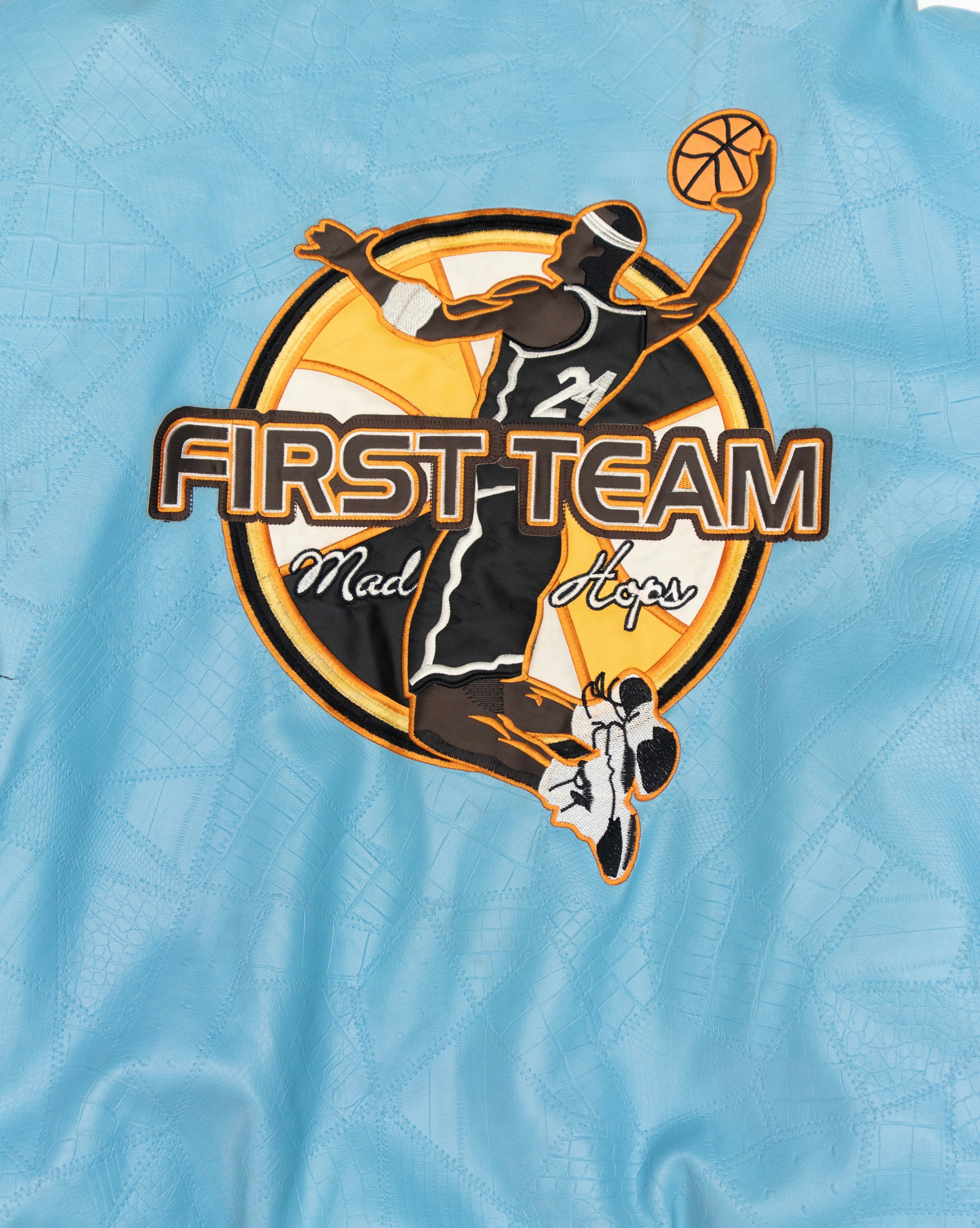 First Team Basketball NBA Leather Jacket