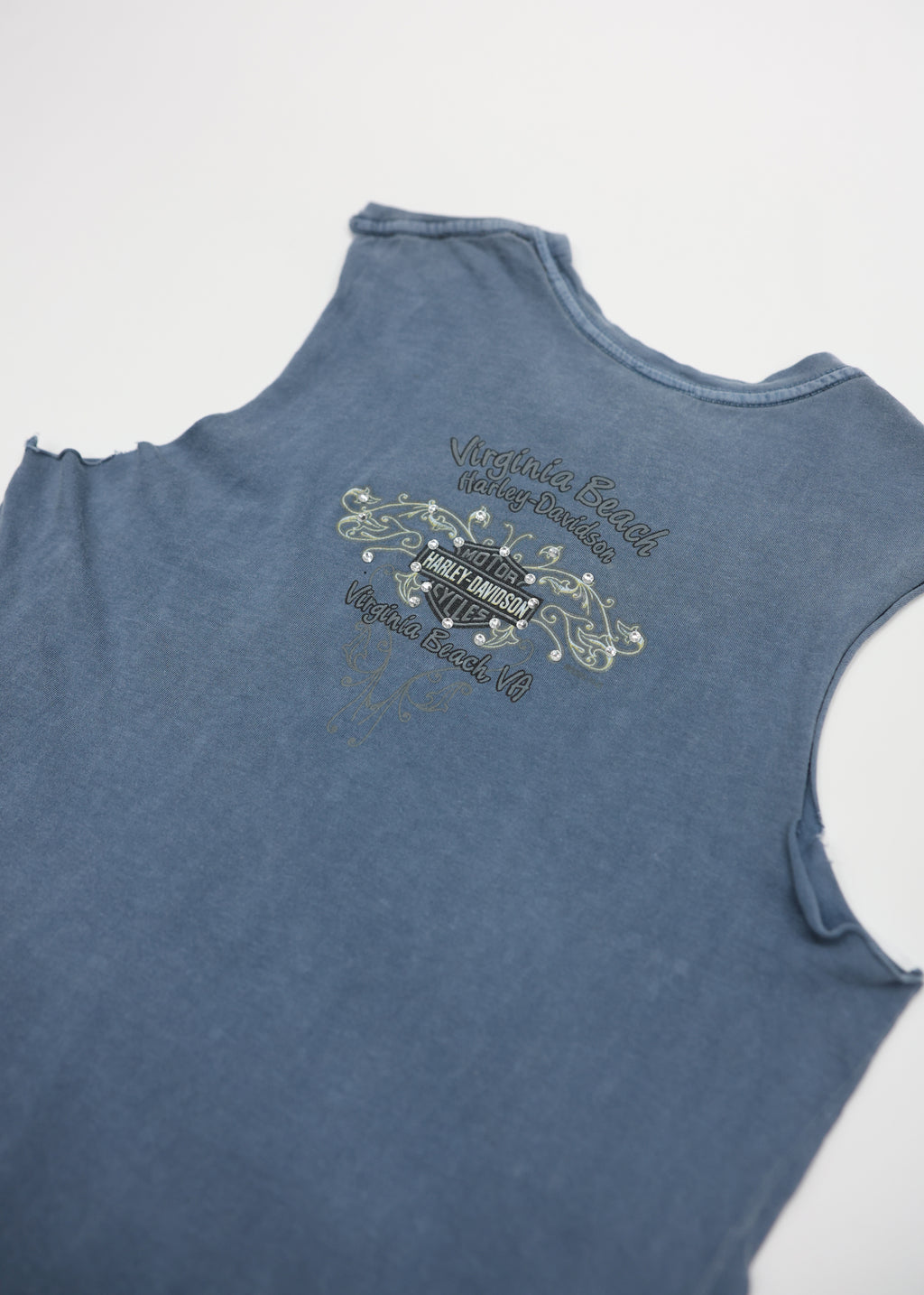 RHINESTONE HARLEY TANK-TOP