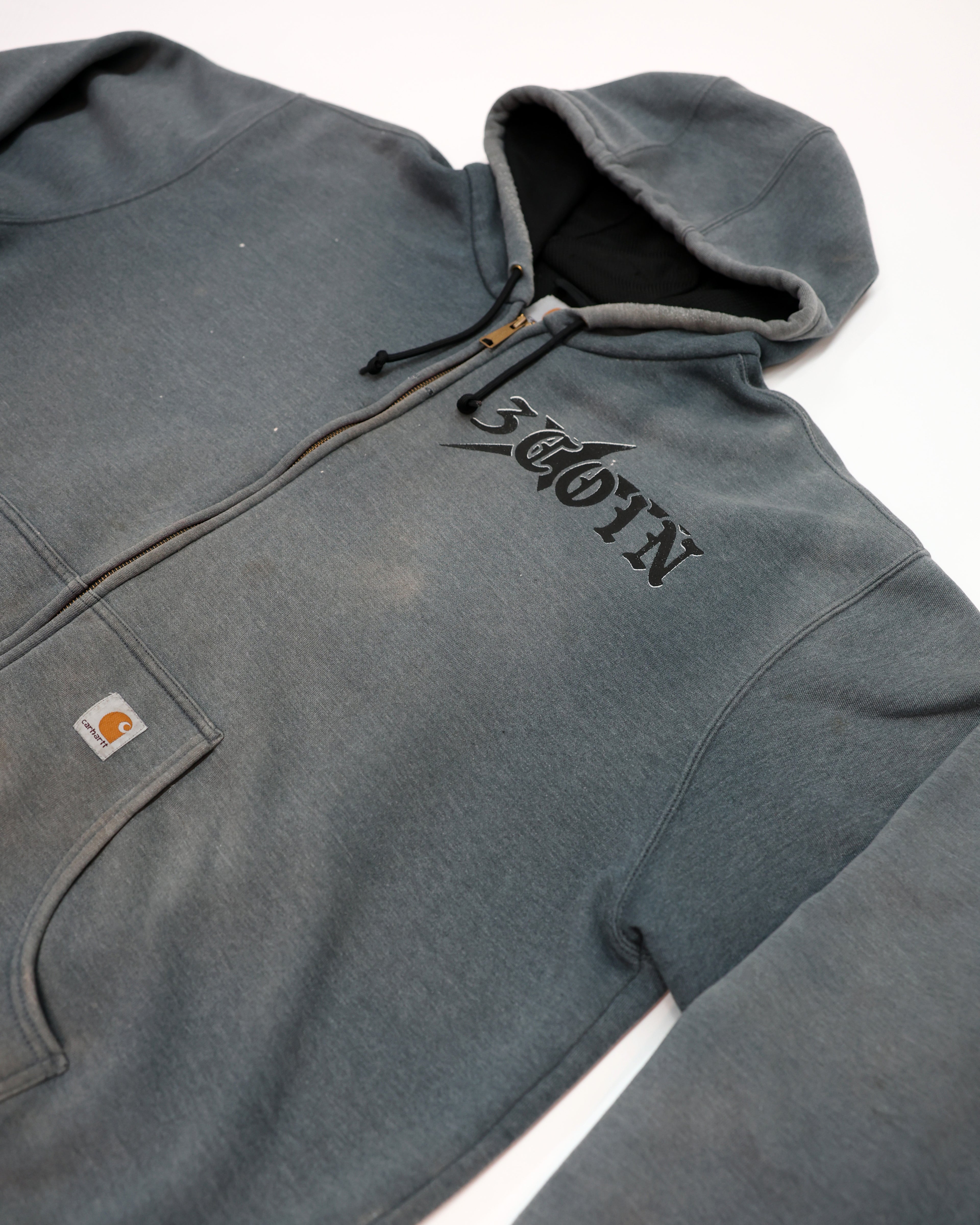 SUN FADED CARHARRT ZIP-UP JACKET