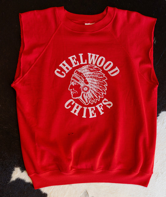 CHELWOOD CHIEFS CUT OFF SLEEVE