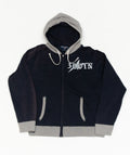 Navy Zip Up Hoodie