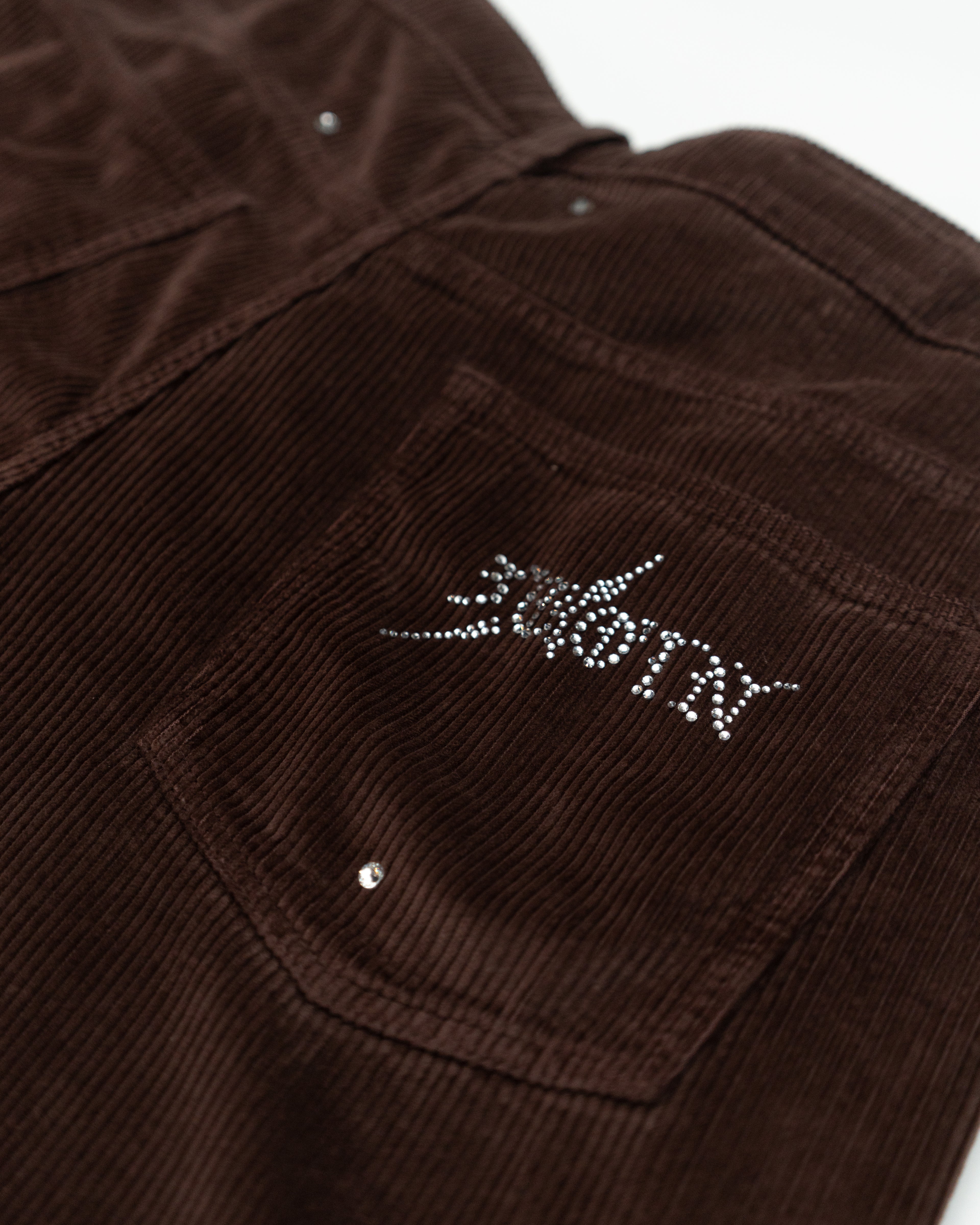 Cord Stone Short