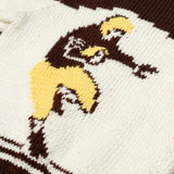 Wool Football Zip-Up