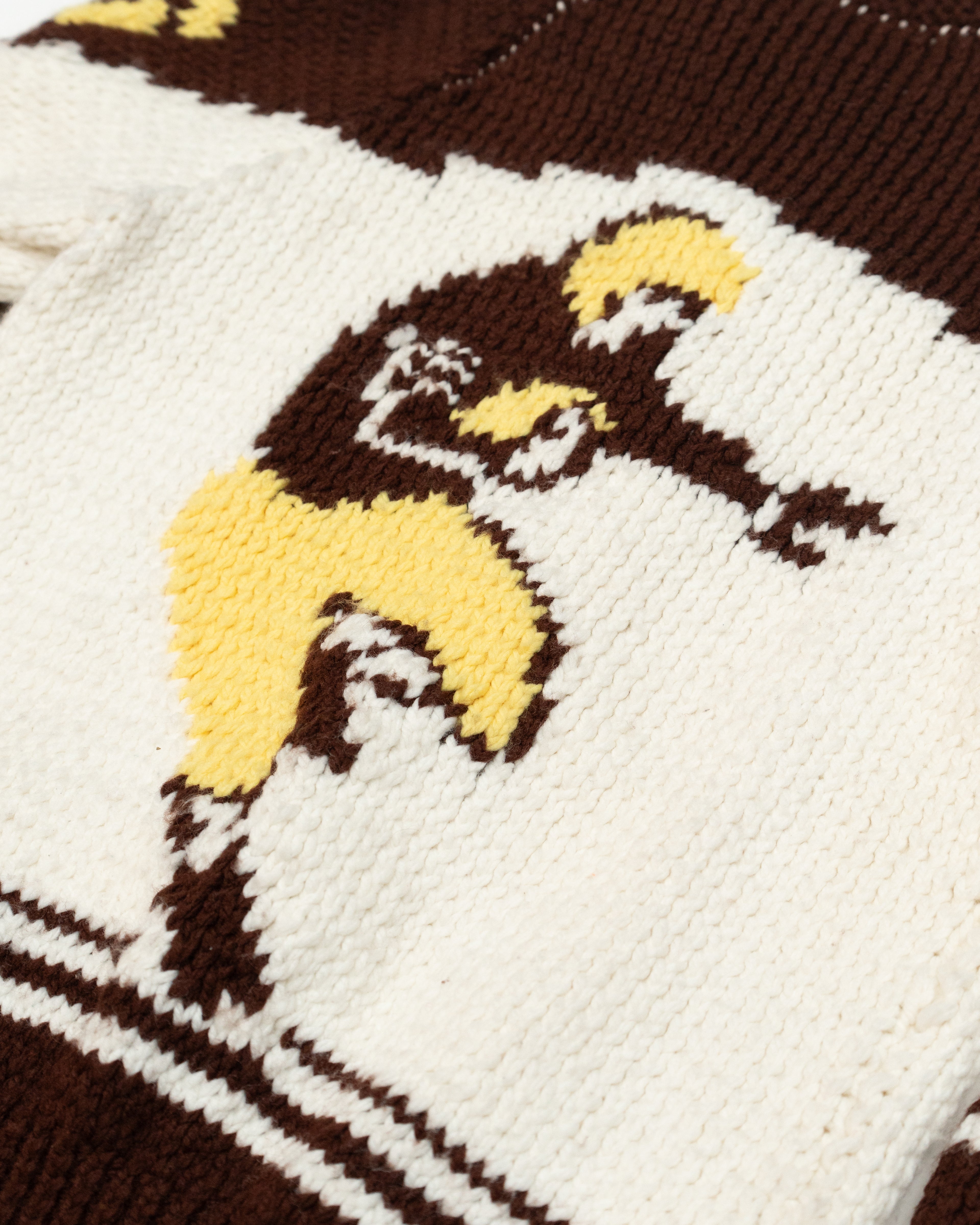 Wool Football Zip-Up