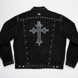 STUDDED DENIM JACKET