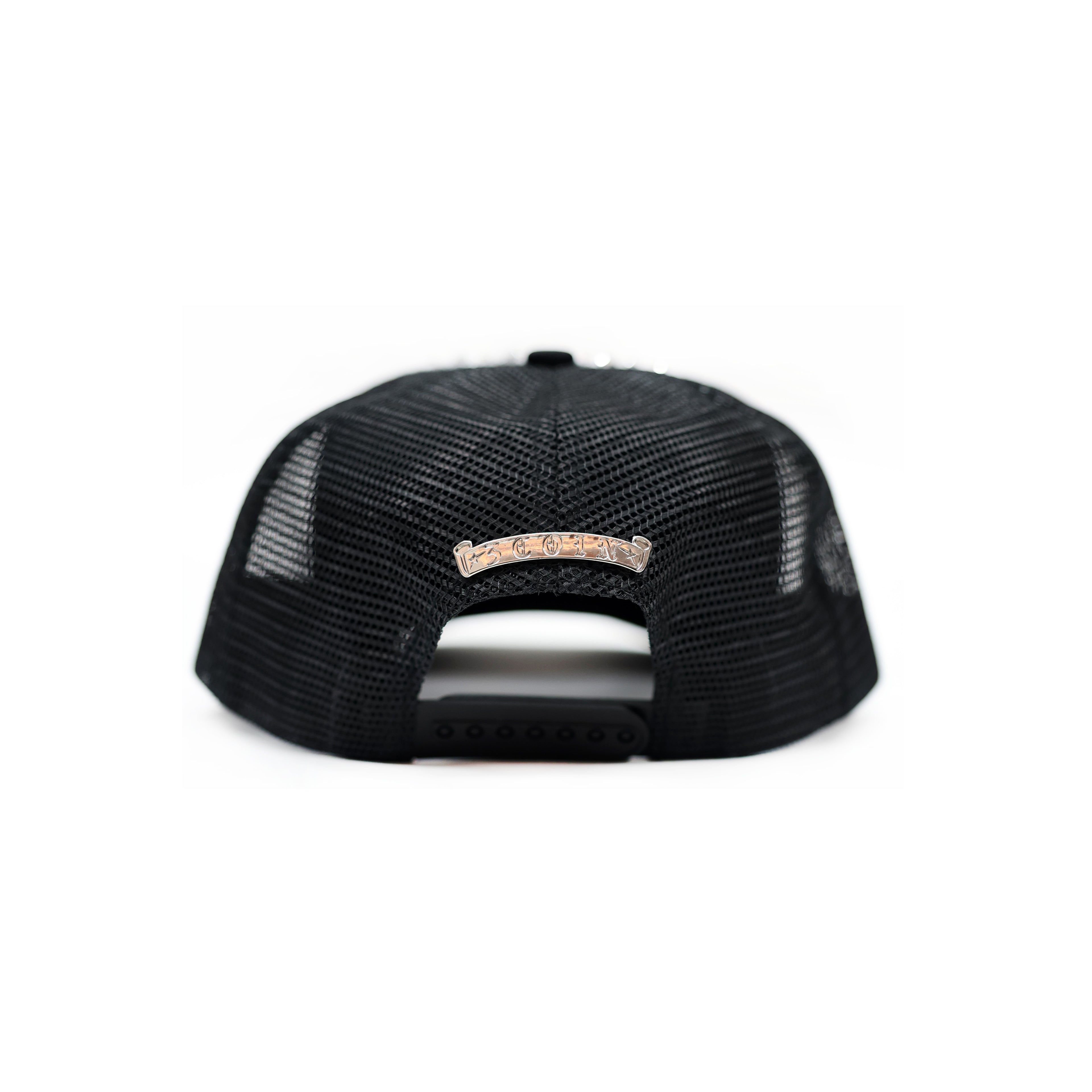 PALM TREE TRUCKER HAT