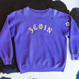 RHINESTONE CREWNECK