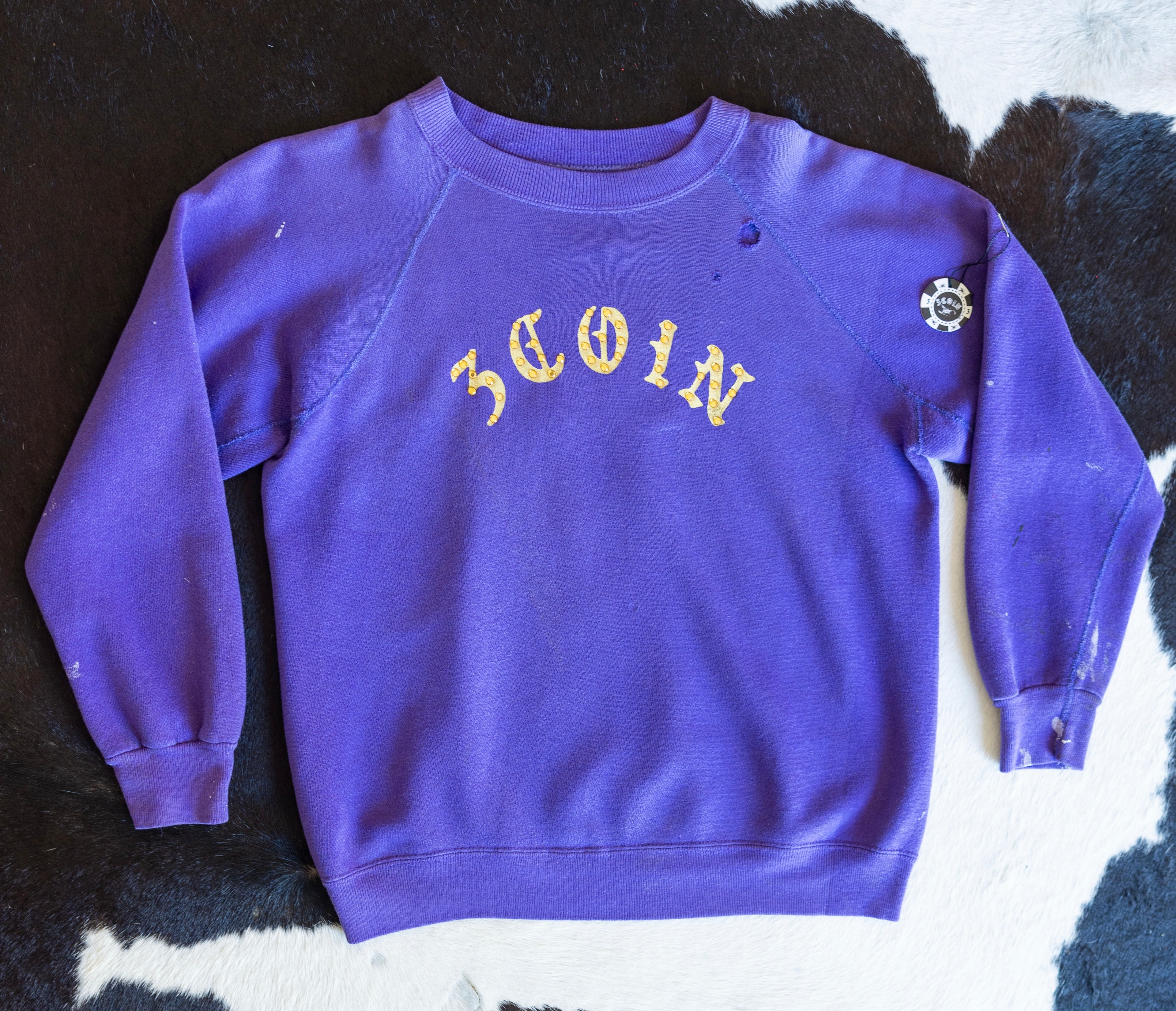 RHINESTONE CREWNECK