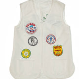 Chain Stitch Patchwork Vest