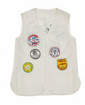 Chain Stitch Patchwork Vest