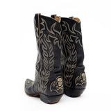 SKULL COWBOY BOOTS