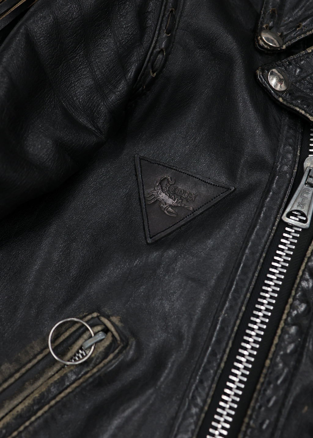 FRINGE LEATHER JACKET