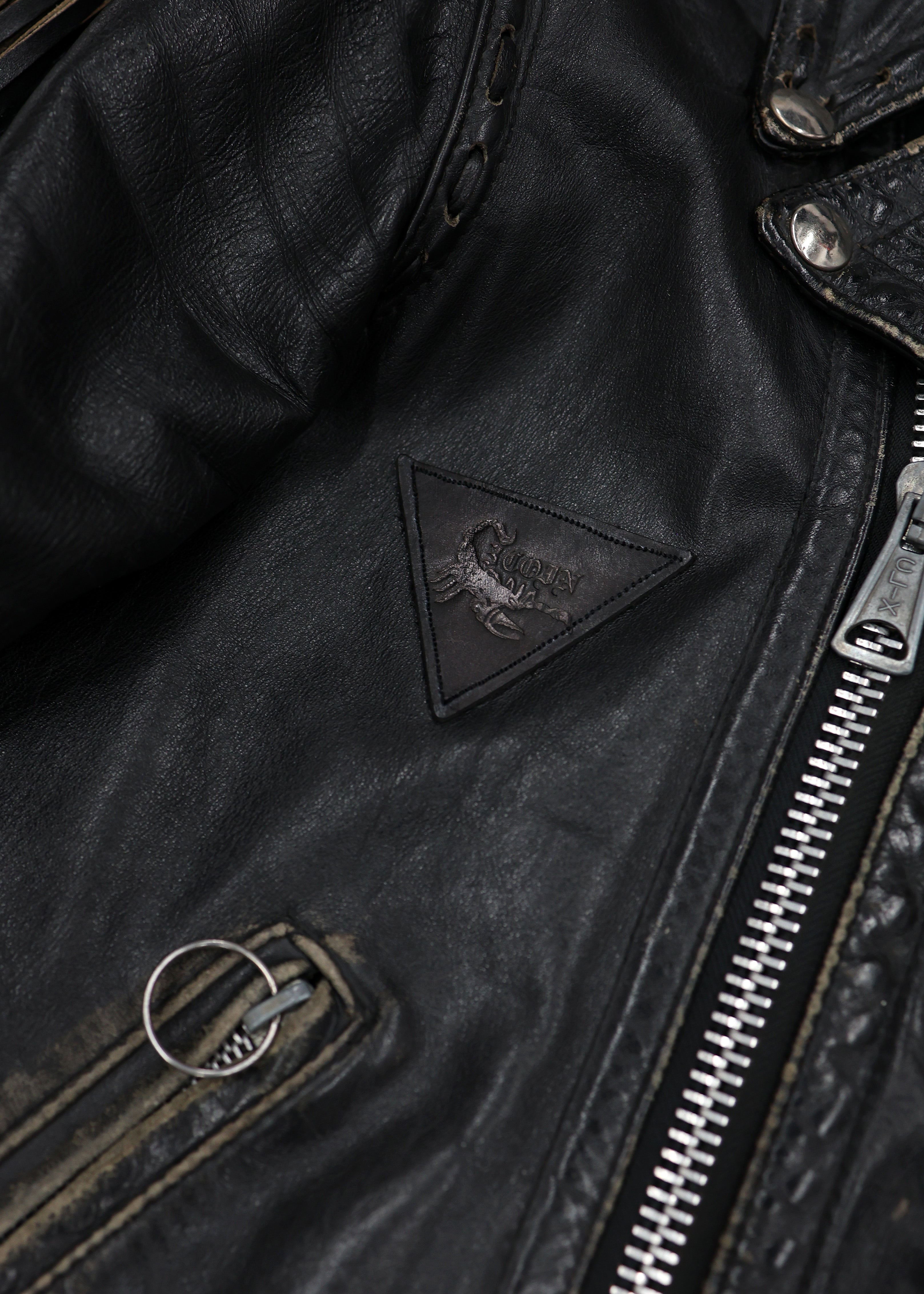 FRINGE LEATHER JACKET