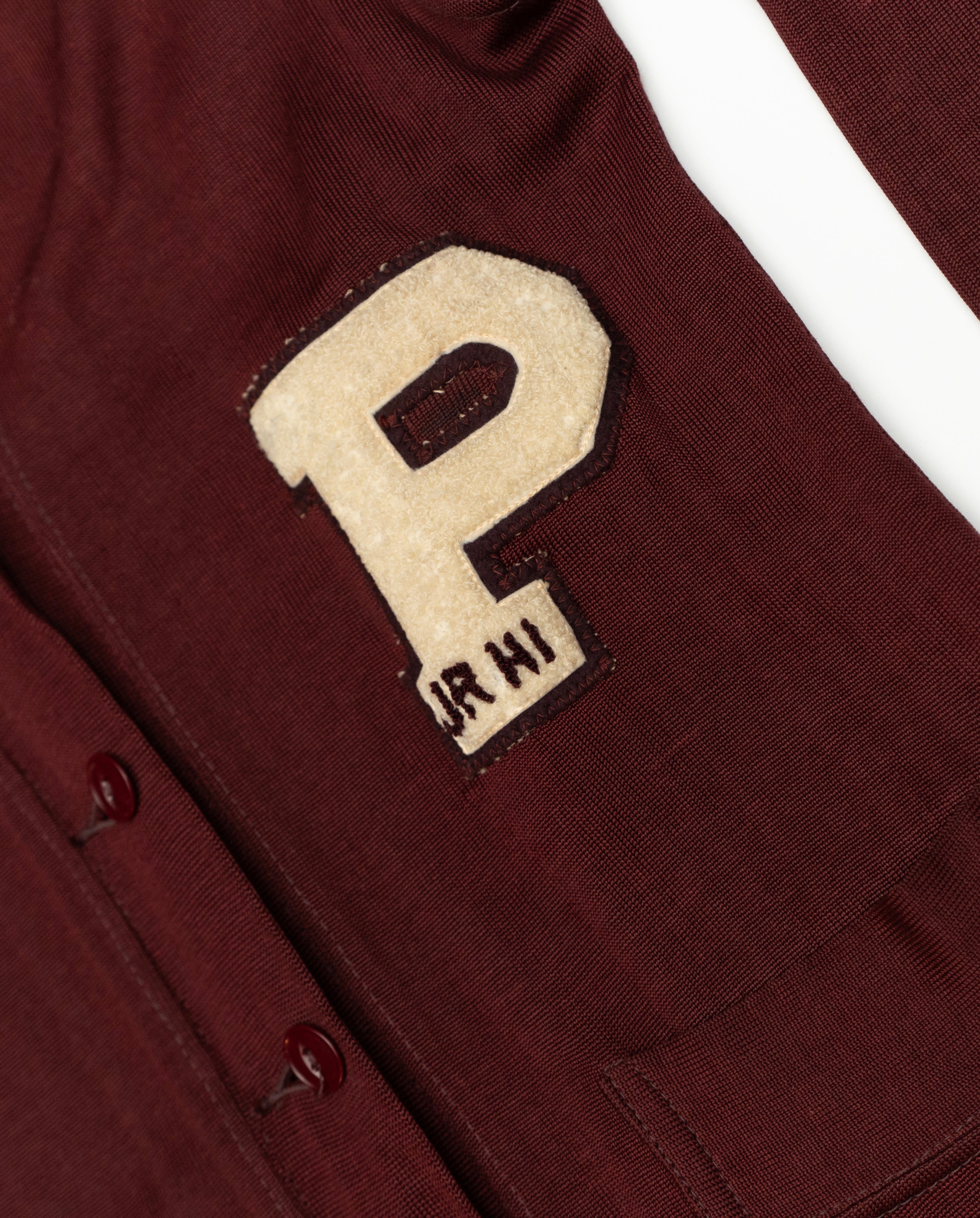 Jr Hi Cardigan Letterman