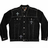 STUDDED DENIM JACKET