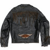 FRINGE LEATHER JACKET