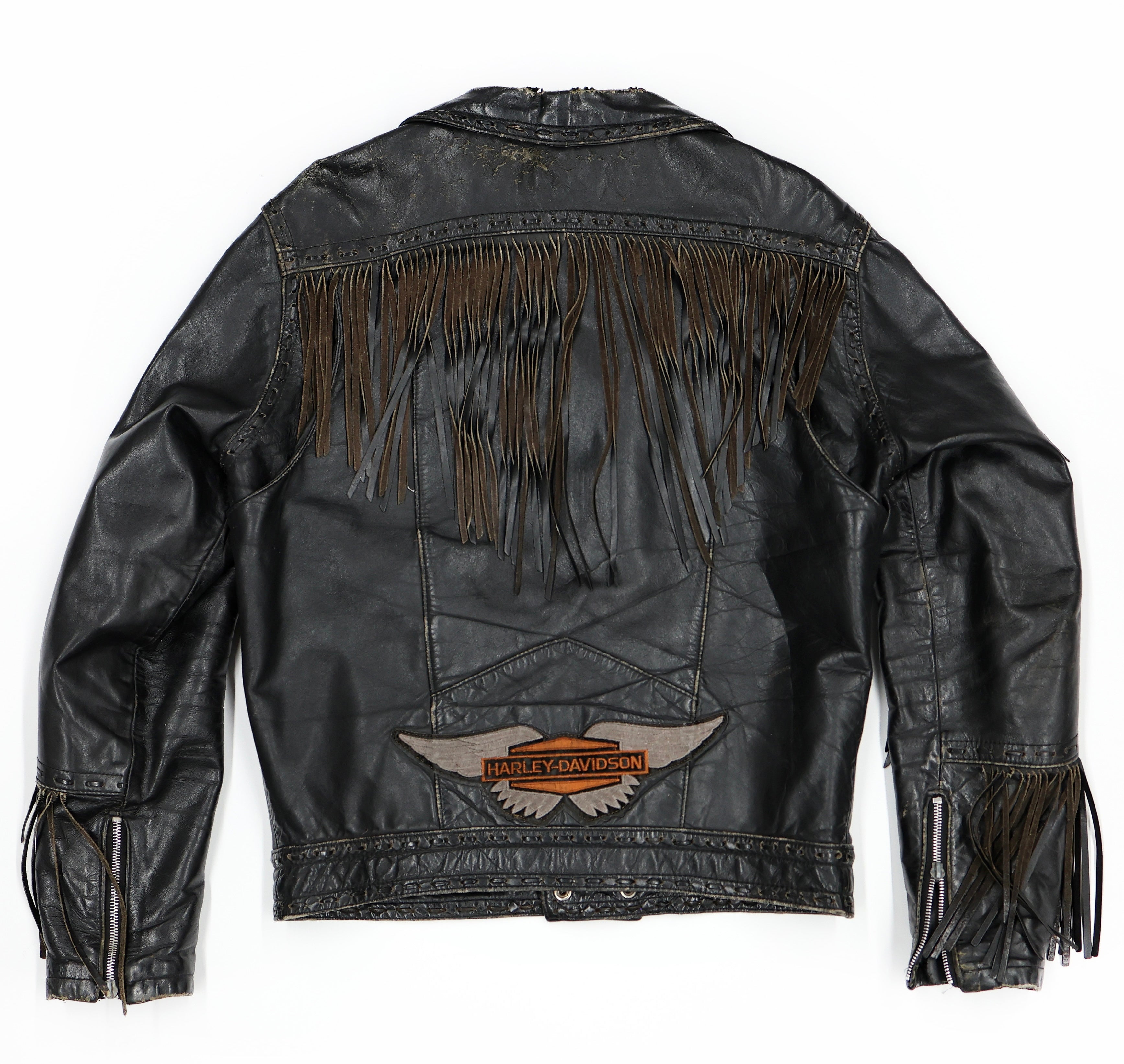 FRINGE LEATHER JACKET
