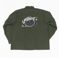 Embroidered Military Jacket