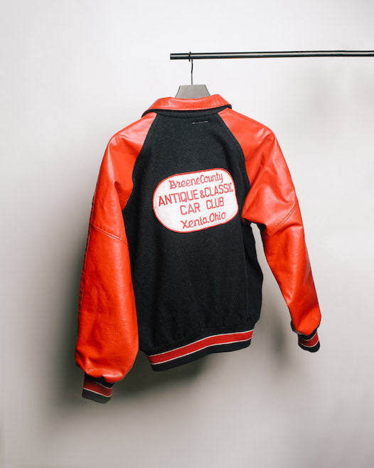 VINTAGE CAR CLUB VARSITY JACKET