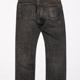 Washed Black Denim