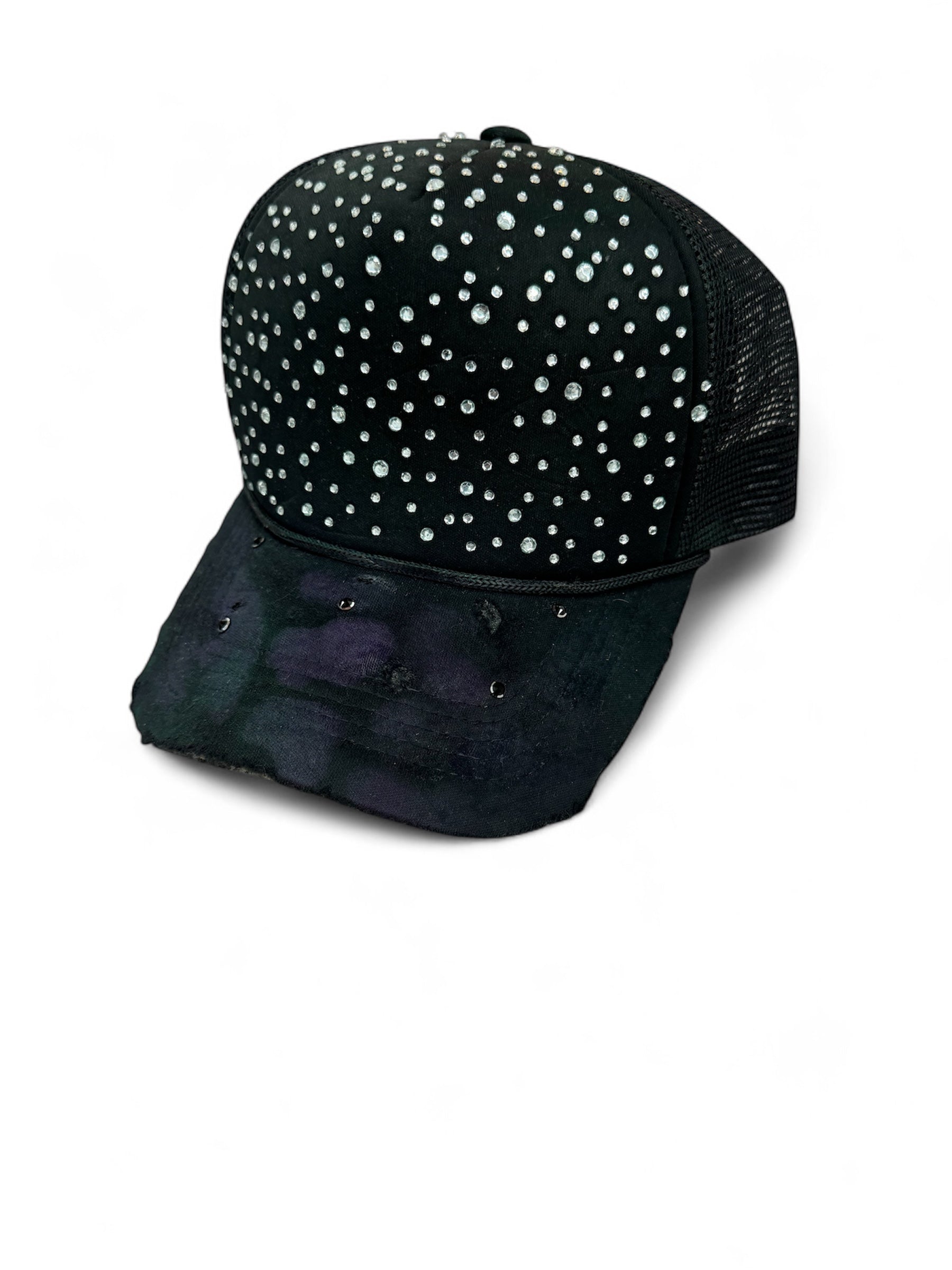 RHINESTONE TRUCKER HAT