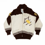 Wool Football Zip-Up