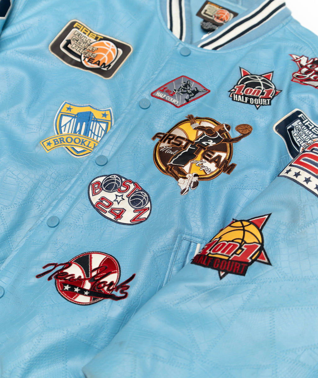 First Team Basketball NBA Leather Jacket