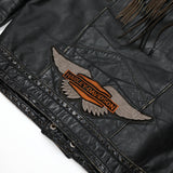 FRINGE LEATHER JACKET