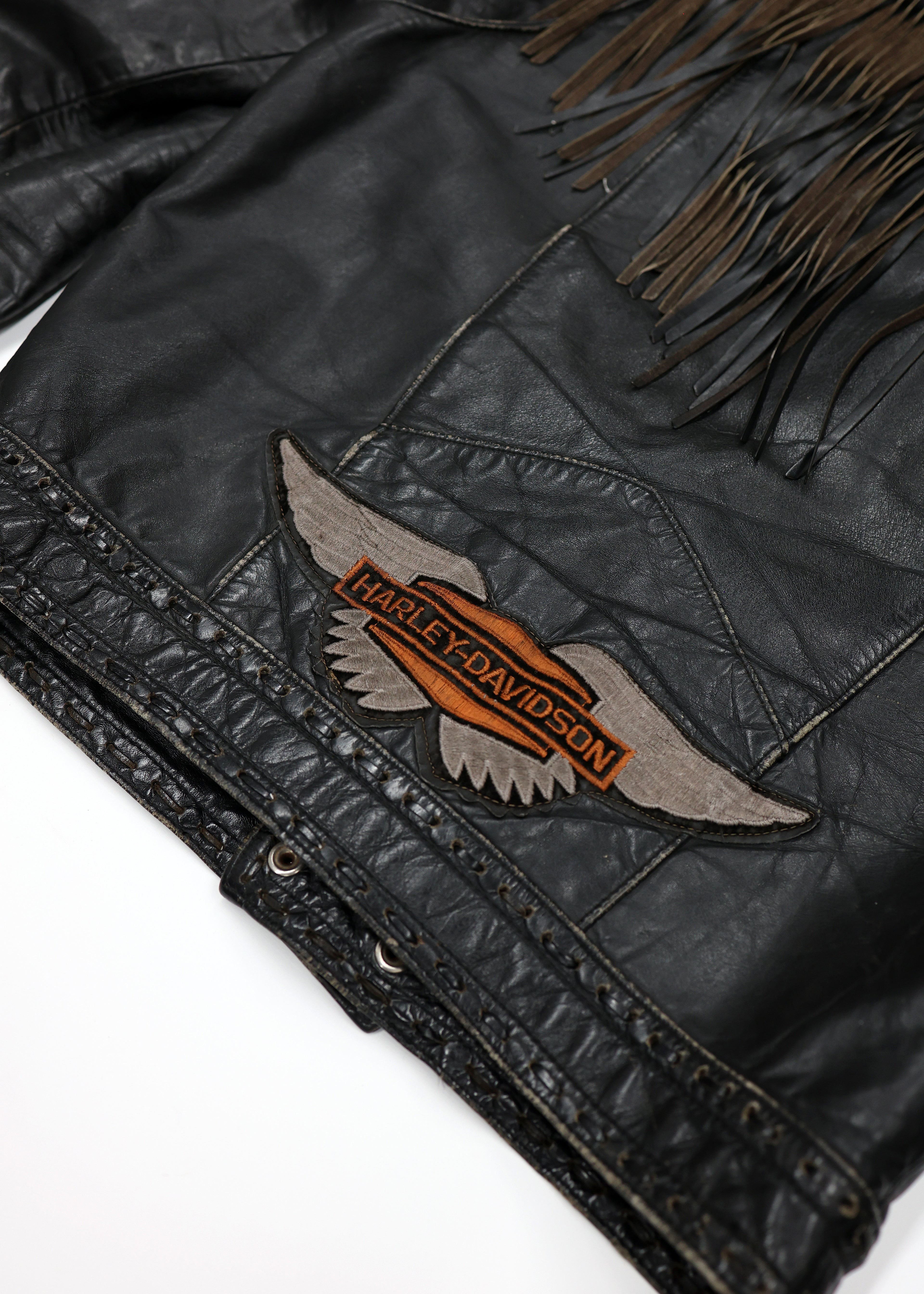 FRINGE LEATHER JACKET