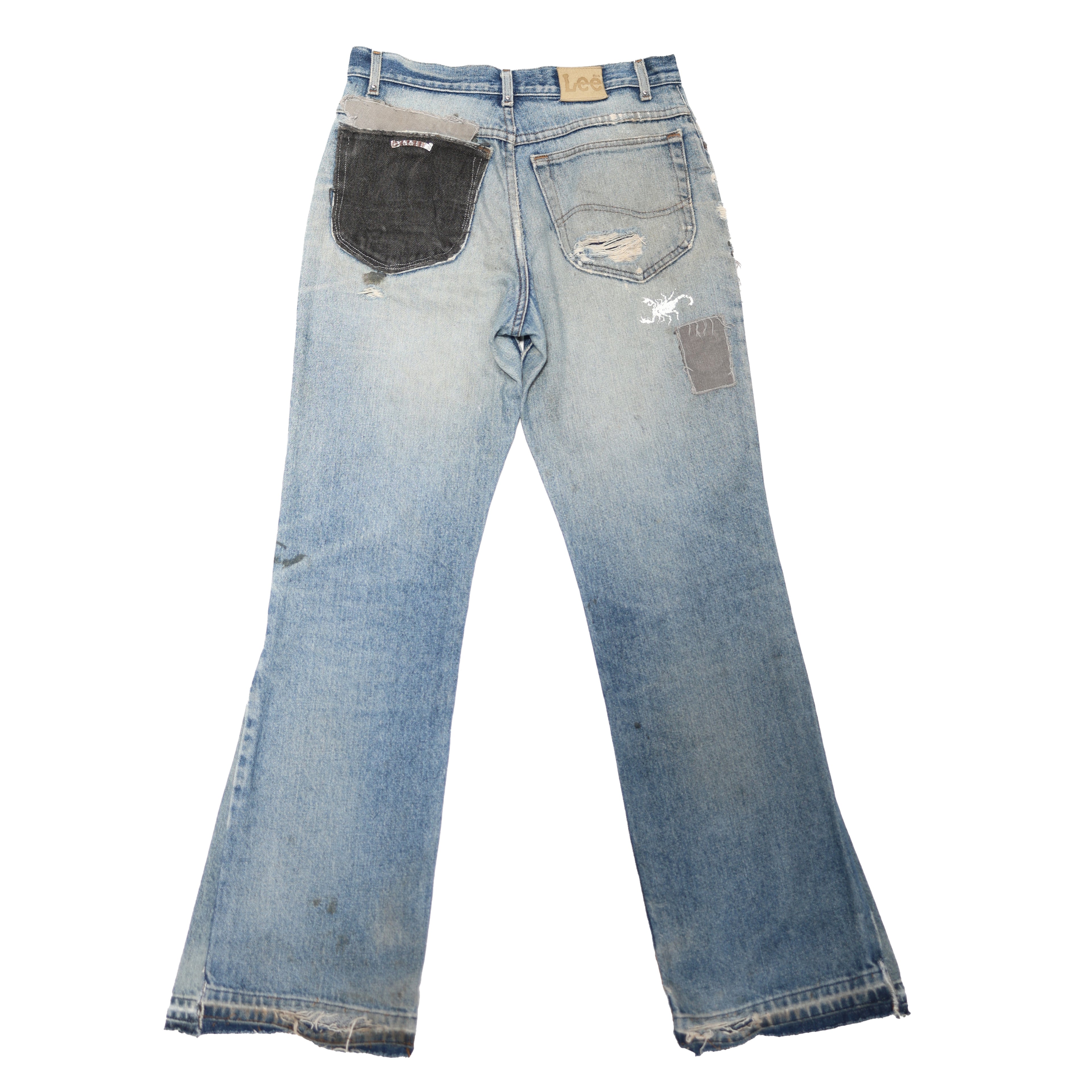 FLARED LEE DENIM JEANS