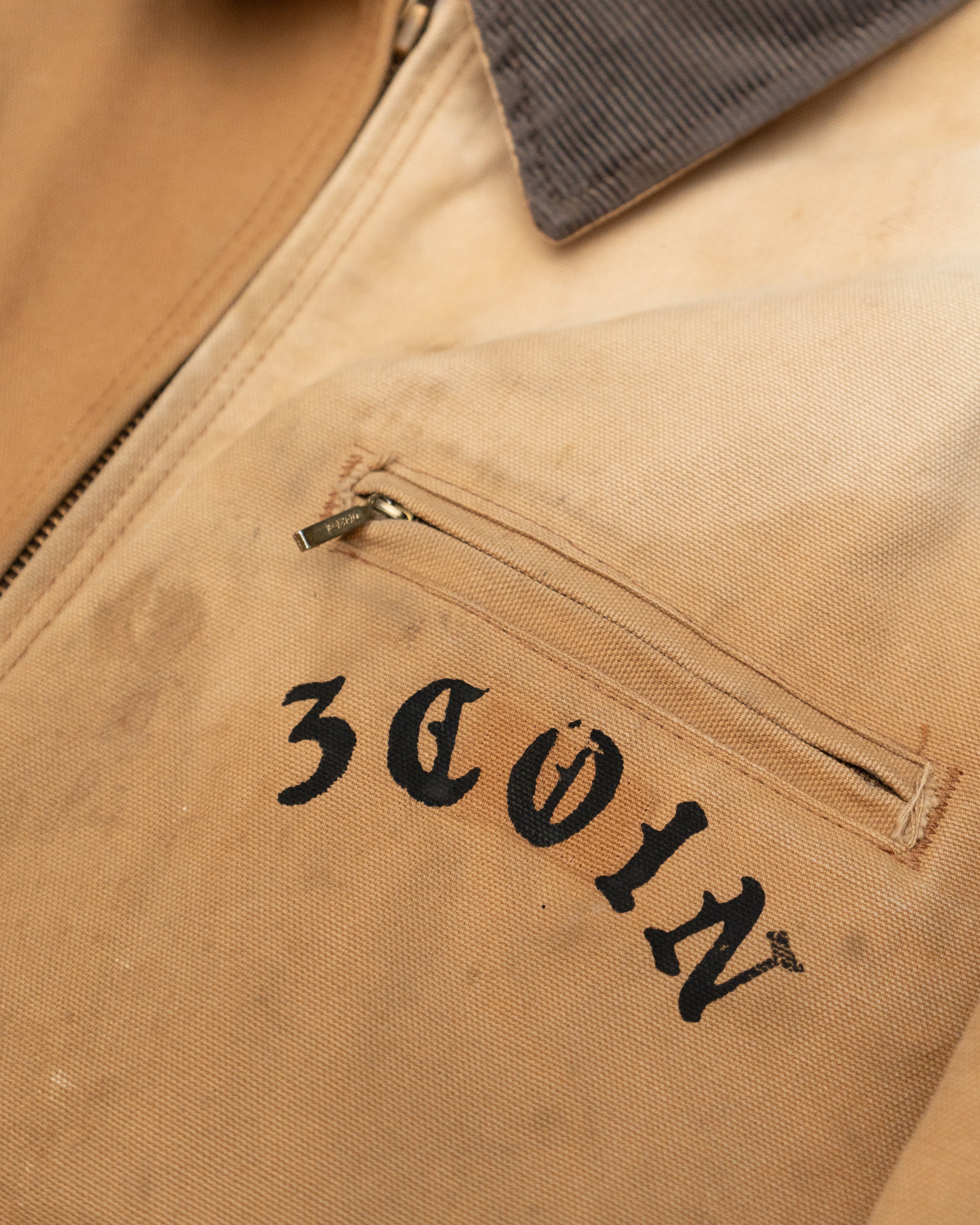 Distressed Work Jacket