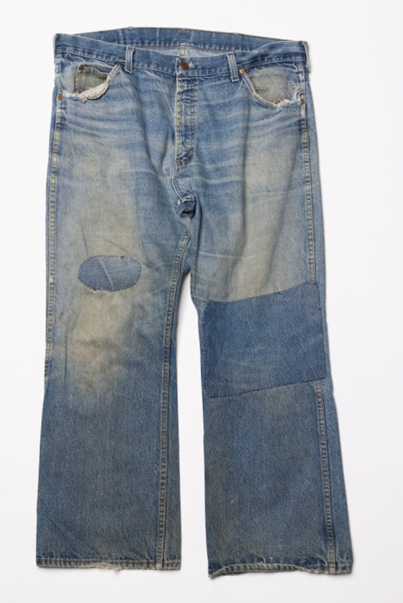 Patch Denim Pant