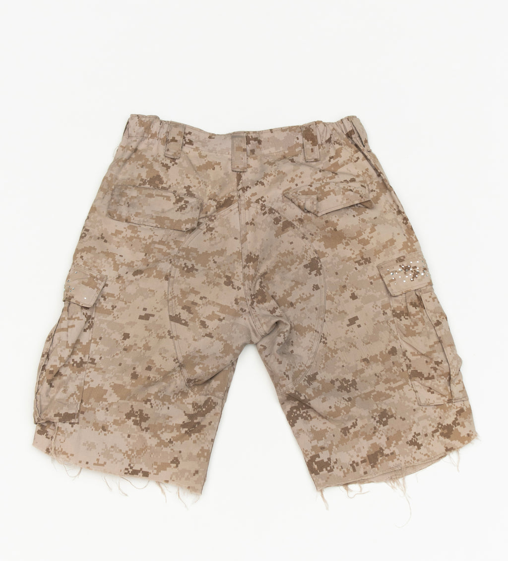 Digital Camo Stone Short