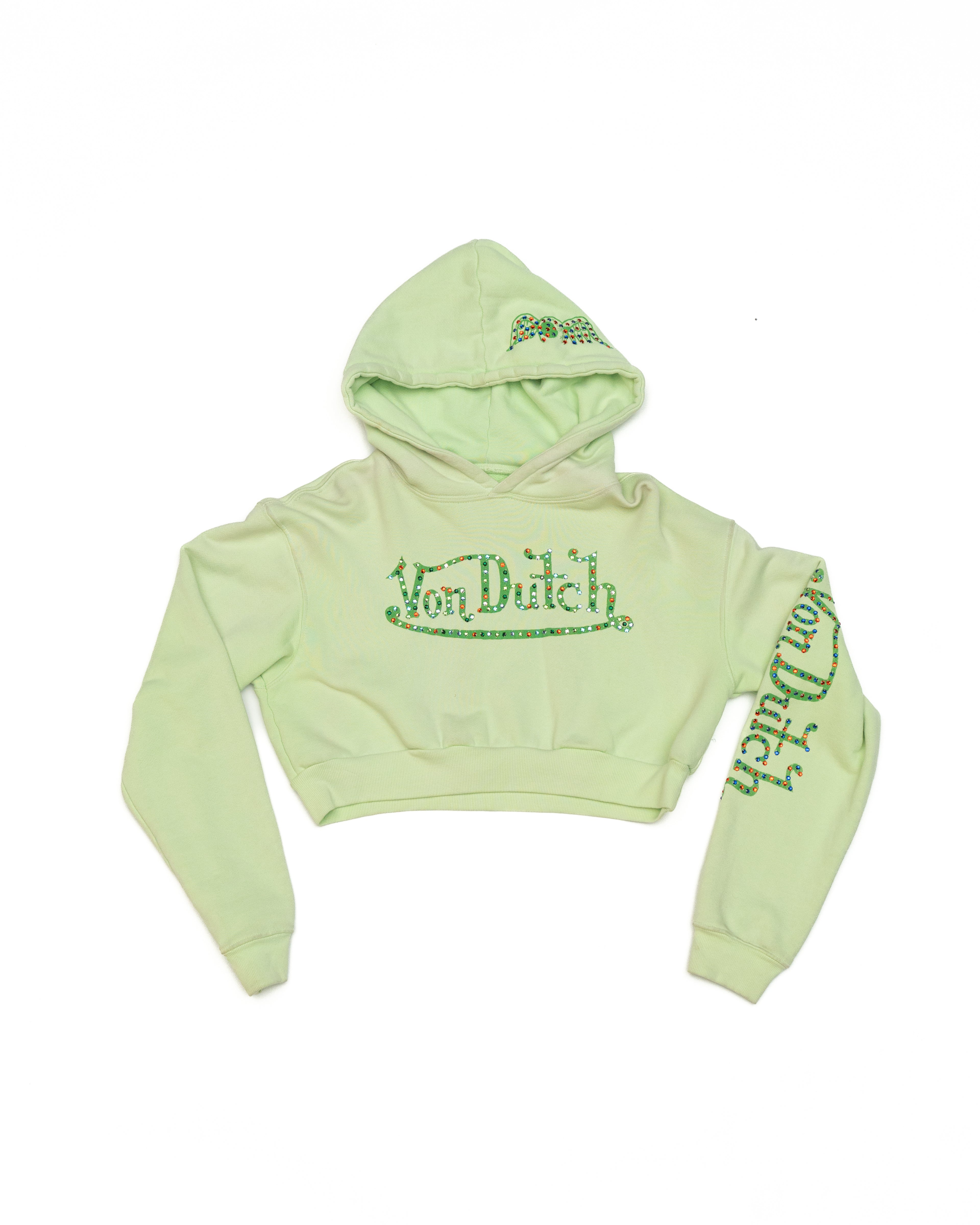 Von Dutch cropped Hoodie