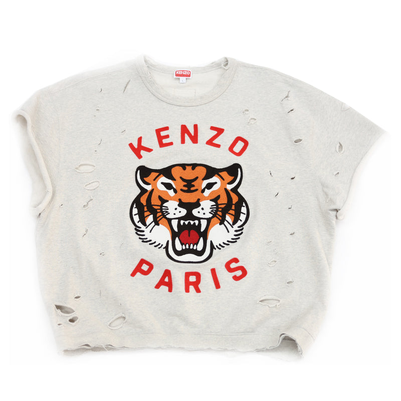 KENZO CUT-OFF SWEATER