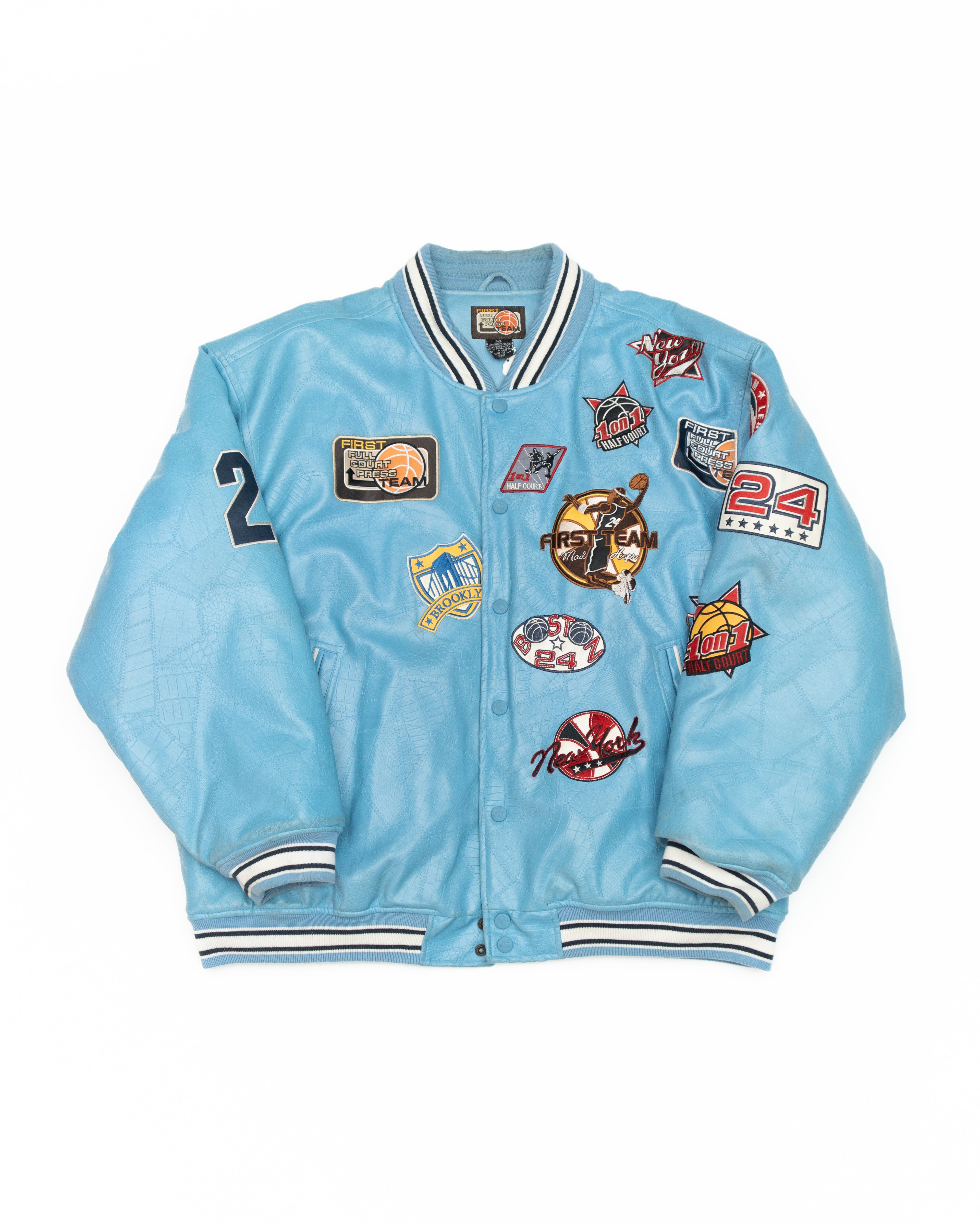 First Team Basketball NBA Leather Jacket