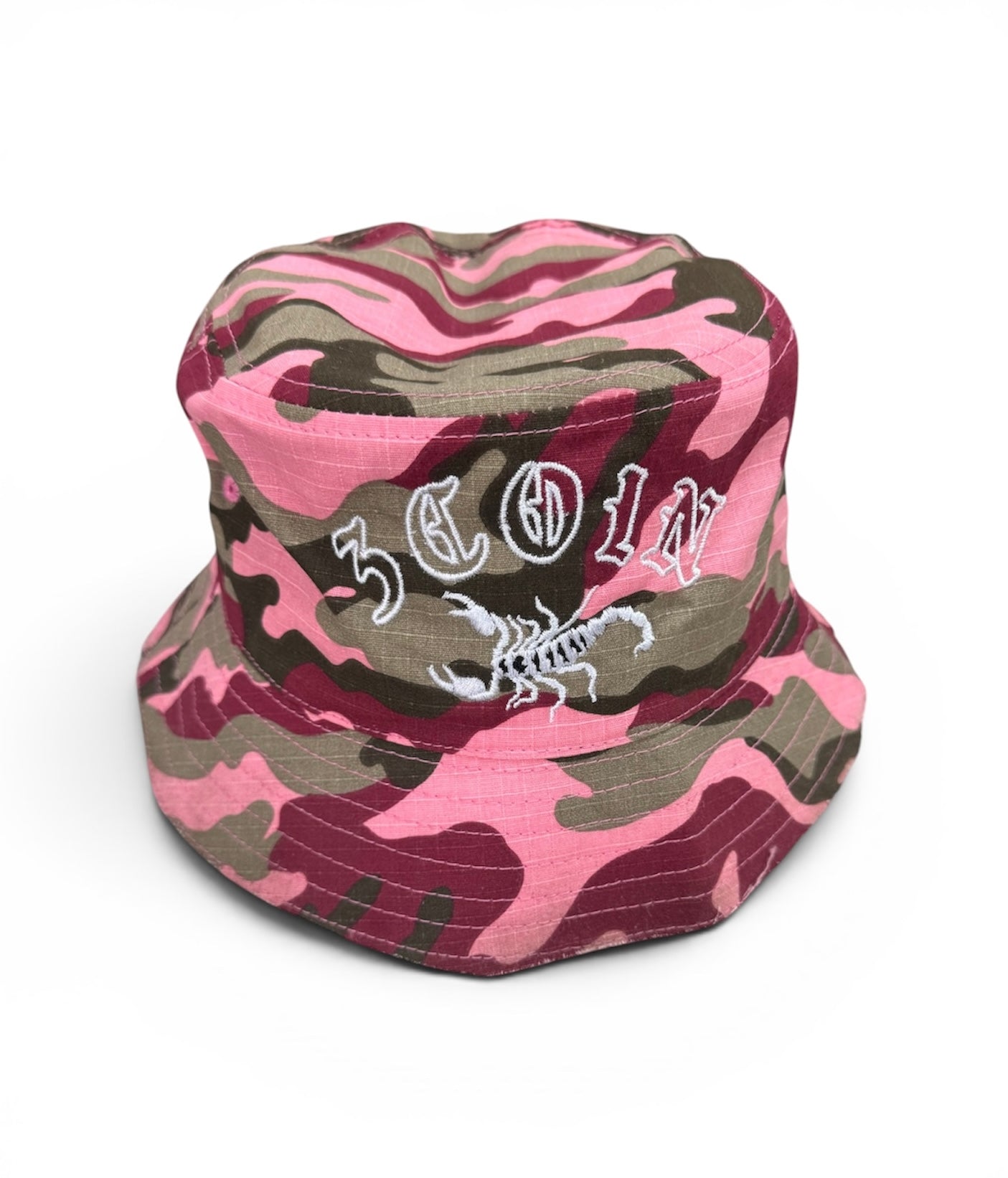 DISTRESSED BUCKET HAT