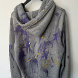 PAINT SPLATTER ABERCROMBIE HOODIE