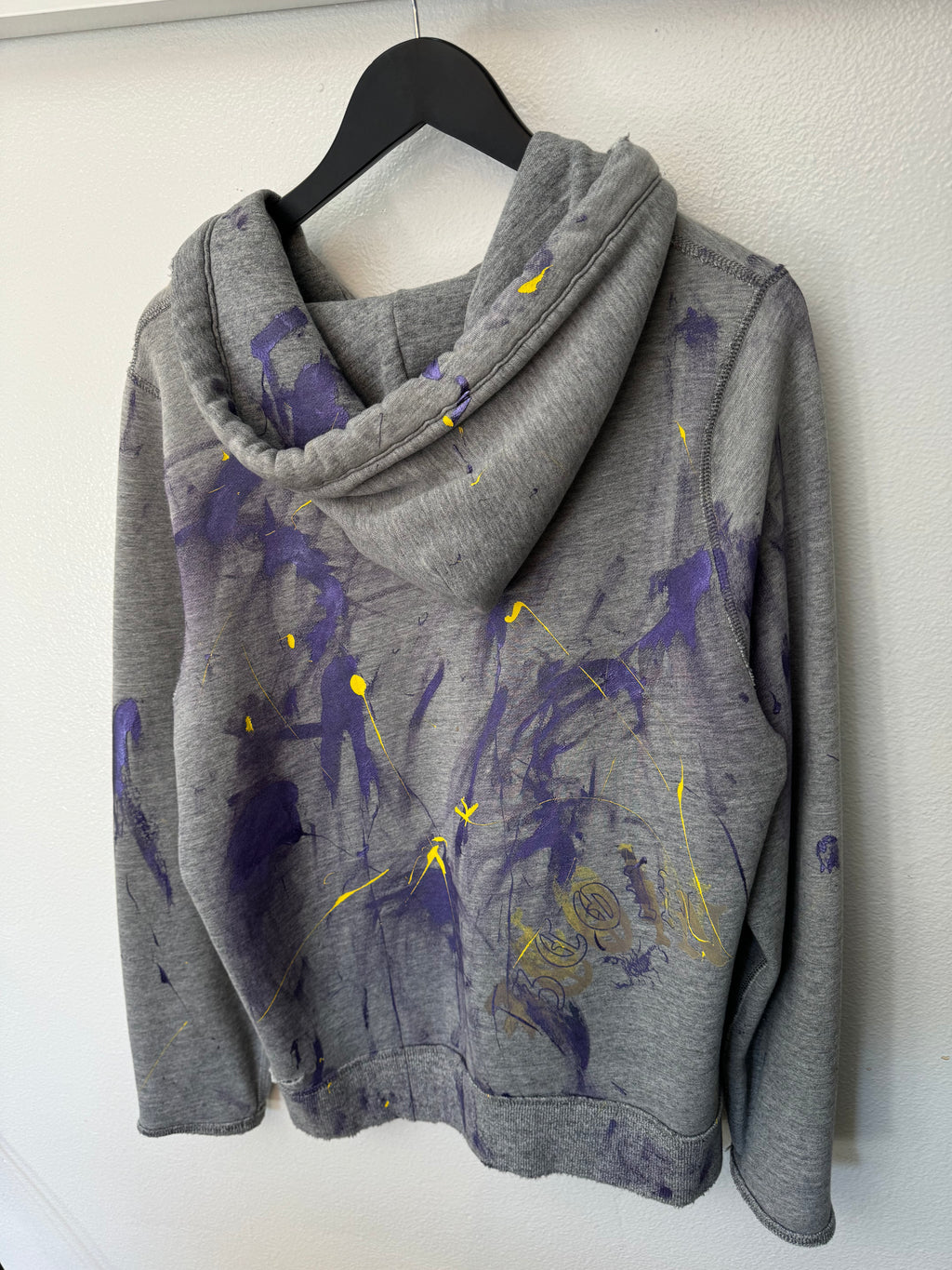 PAINT SPLATTER ABERCROMBIE HOODIE