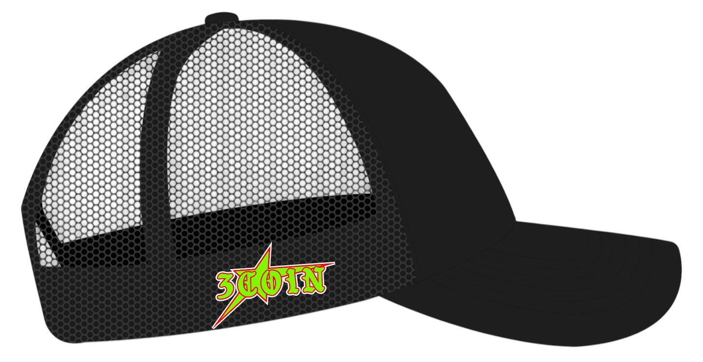 POKER FACE TRUCKER HAT