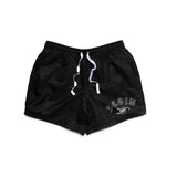 PANTALONES CORTOS DE NYLON CON ESCORPIÓN